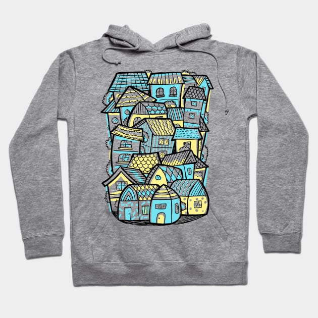 Beautiful Houses Hoodie by amramna